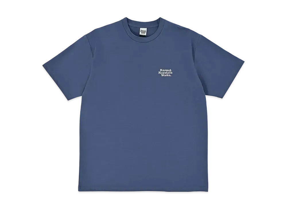Marmot MMW Embroidery T-Shirts "Indigo"