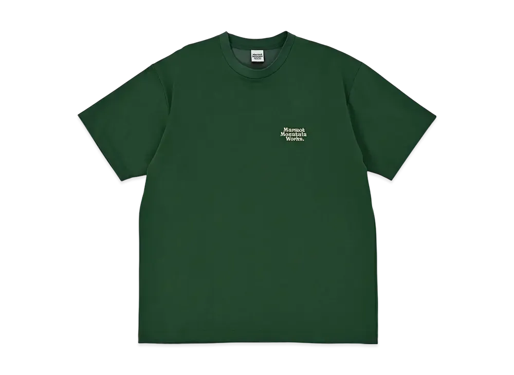 Marmot MMW Embroidery T-Shirts "Green"