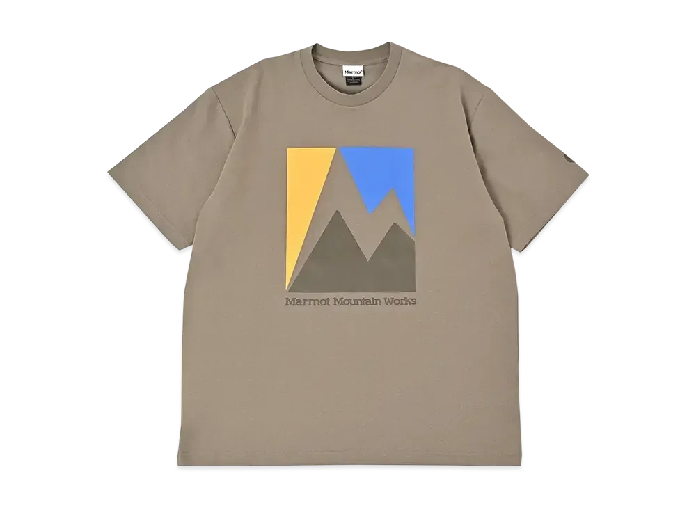 Marmot Crack T-Shirs "Dark Beige"