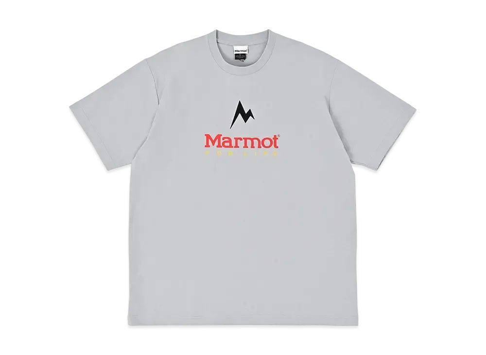 Marmot For Life T-Shirts "Gray"