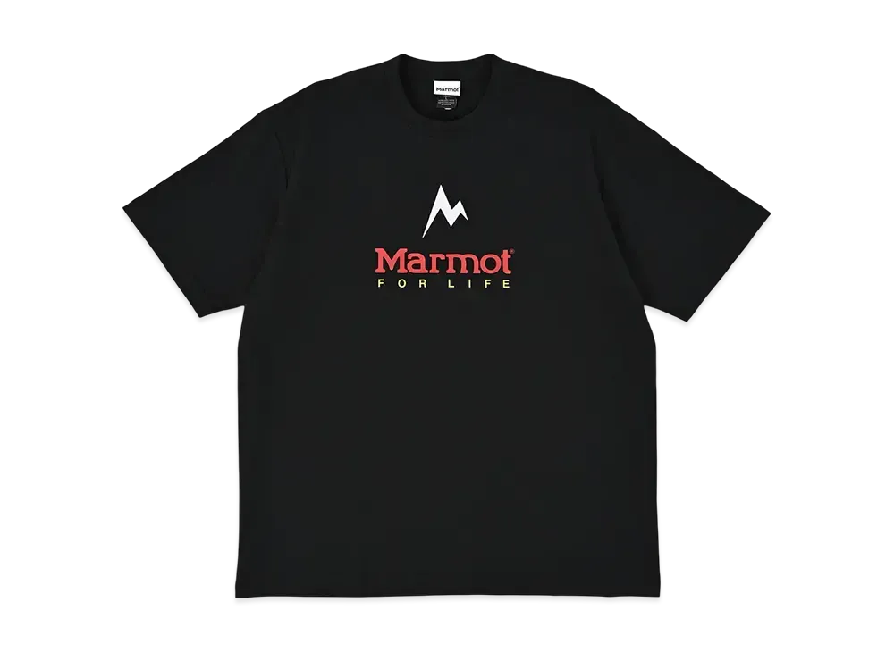 Marmot For Life T-Shirts "Black"