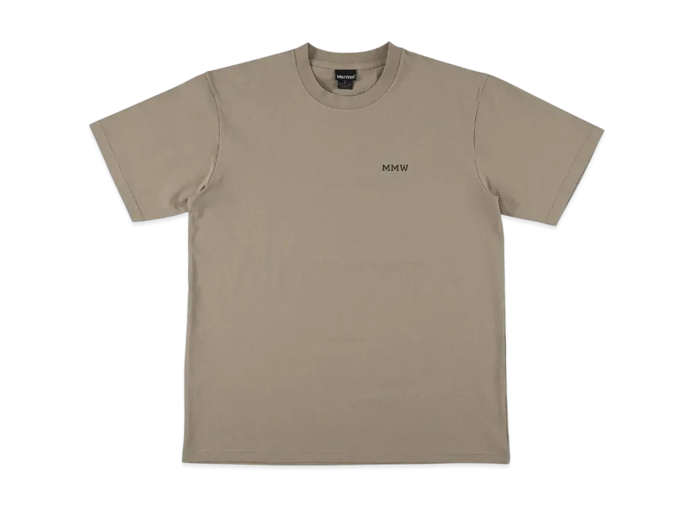 Marmot Basic Logo Tee "Dark Beige"