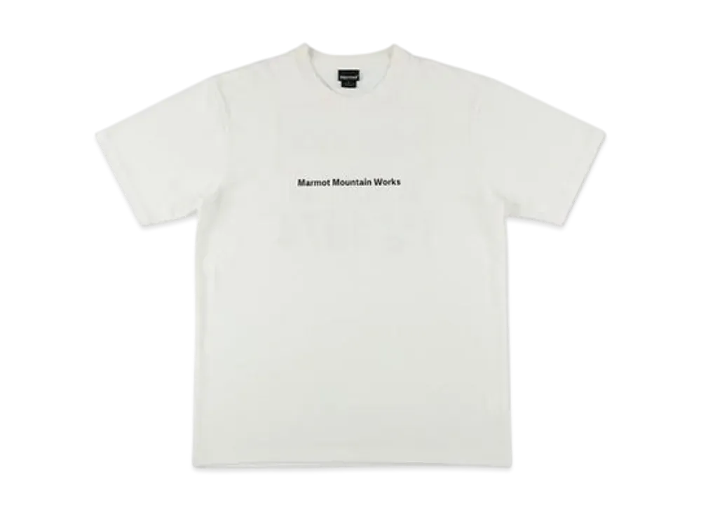 Marmot Mmw Collection Logo Tee "White"