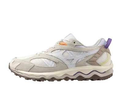 ミズノ ウェーブムジン TL "ライトベージュ/ホワイト/パープル"