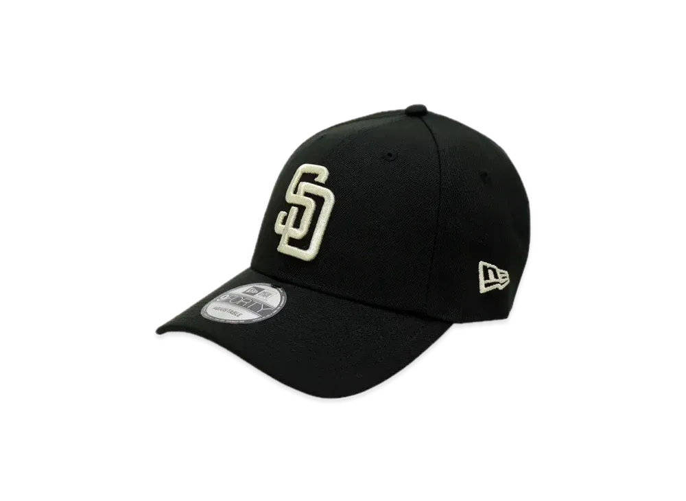 NEW ERA x THE CAP 'Sustainable Black' 9Forty San Diego Padres "Black"