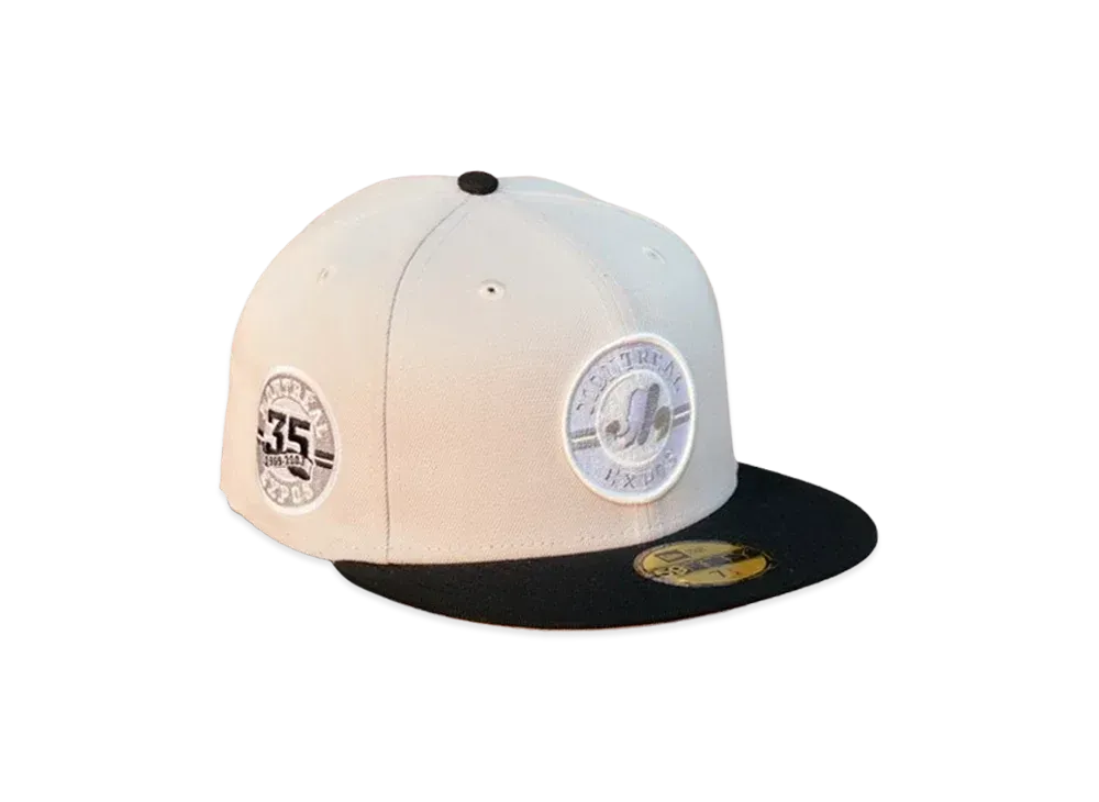 NEW ERA x THE CAP 'EXPO 2025' 59Fifty Montreal Expos "Stone/Black"