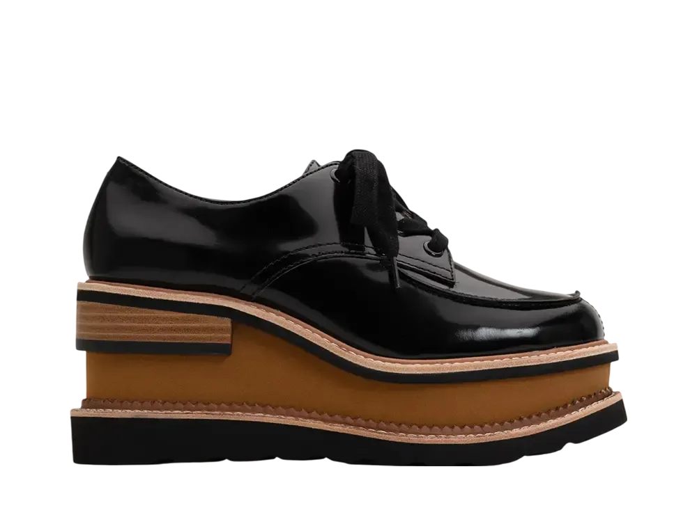 Maison MIHARA YASUHIRO Women's Double Sole Shoes "Black"