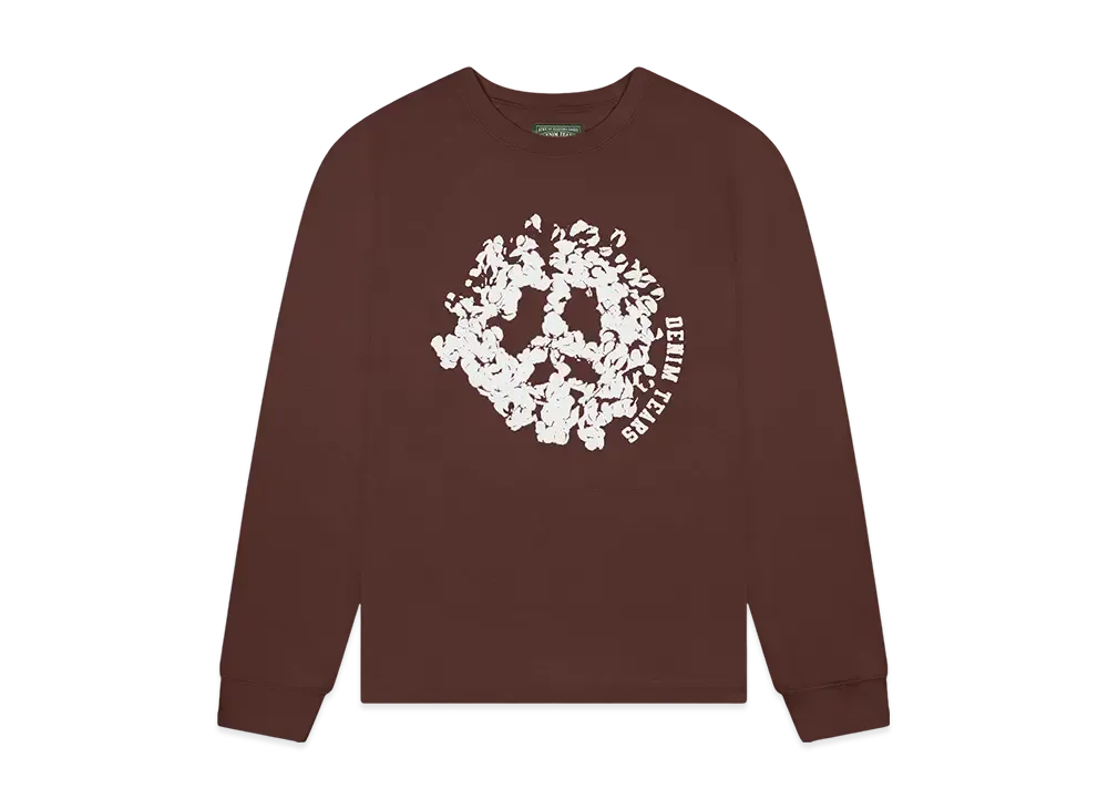 DENIM TEARS University Long Sleeve "Brown"