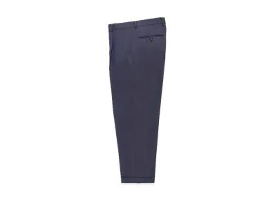 WACKO MARIA x Dormeuil Pleated Trousers (Type-2) "Navy"