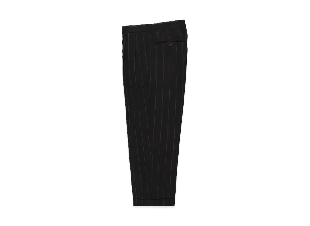 WACKO MARIA x Ermenegildo Zegna Striped Pleated Trousers (Type-1