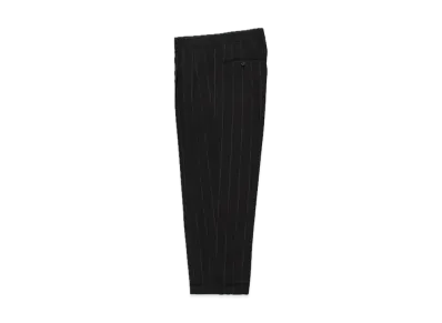 WACKO MARIA x Ermenegildo Zegna Striped Pleated Trousers (Two Tuck) "Chrcoal"