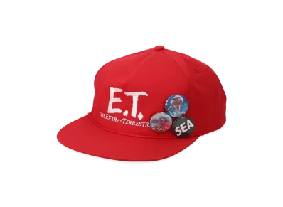 WIND AND SEA x E.T. Collector's Badge Cap "Red"