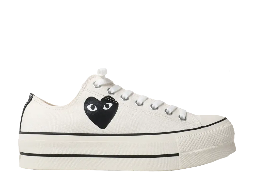 PLAY COMME des GARCONS × Converse All Star Low "White"