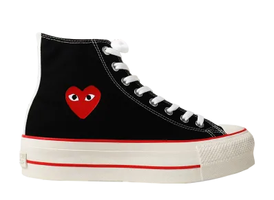PLAY COMME des GARCONS × Converse All Star Hi "Black"