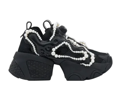 noir kei ninomiya × Reebok Instapump Fury "Pearl/Black"