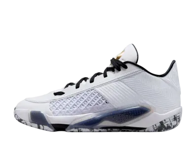 Nike Air Jordan 38 Low "White/Black/Metallic Gold" (FD2325-107/FD2326-107)