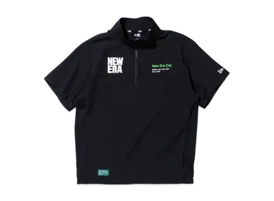 NEW ERA Golf Short Sleeve Crosswear Jacket Square New Era "Black"