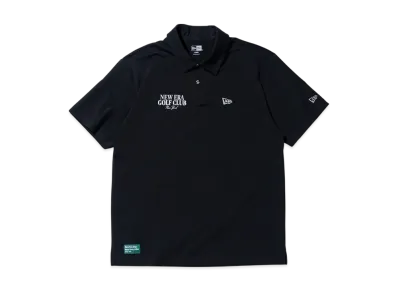 NEW ERA Golf Short Sleeve Utility Polo Shirt New Era Golf Club "Black"