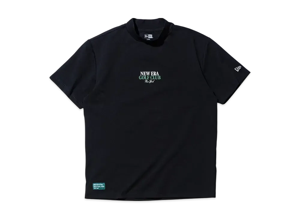 NEW ERA Golf Short Sleeve Utility Mid-neck T-shirt New Era Golf Club "Black"