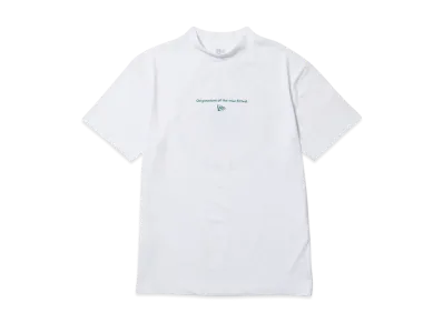 NEW ERA Golf Short Sleeve Mid-neck Kanoko T-shirt Circle OOTTF "White"