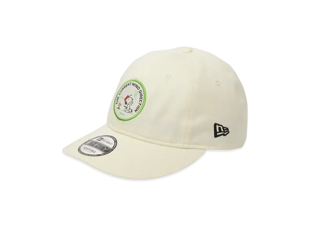 NEW ERA Golf 9Thirty Woven Patch "Chrome White"