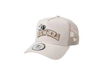 NEW ERA Golf 9Forty A-Frame Tracker Arch Logo "Stone"