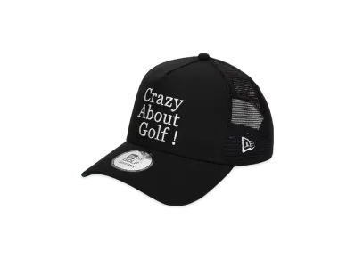 NEW ERA Golf 9Forty A-Frame Tracker Crazy About Golf "Black"