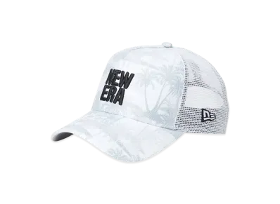 NEW ERA Golf 9Forty A-Frame Palm Tree Camo Square New Era "White Camo"