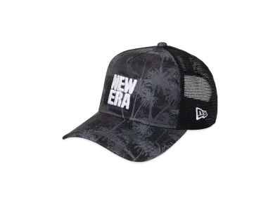 NEW ERA Golf 9Forty A-Frame Palm Tree Camo Square New Era "Black Camo"