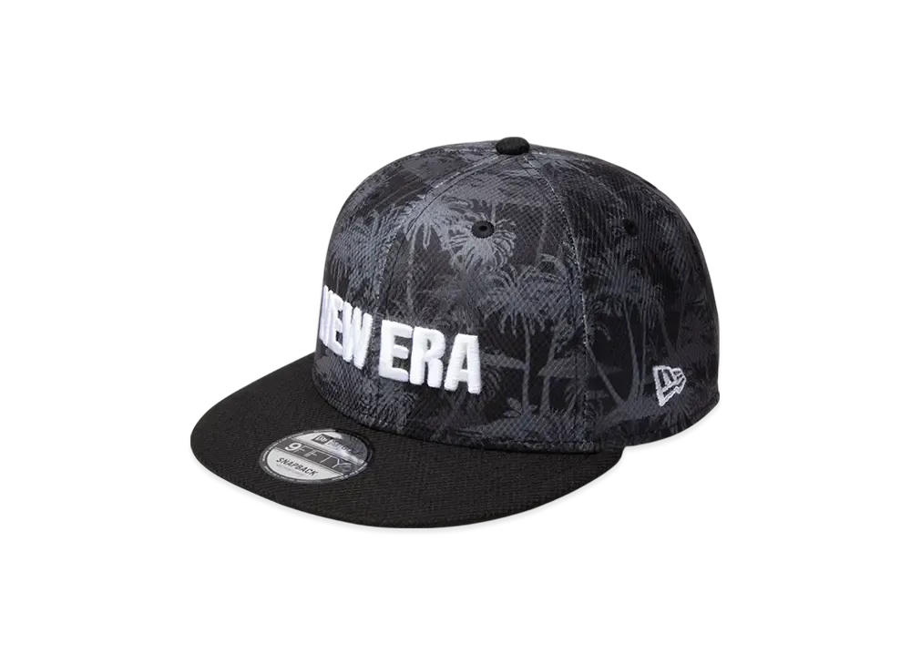 NEW ERA Golf 9Fifty Palm Tree Camo "Black Camo"