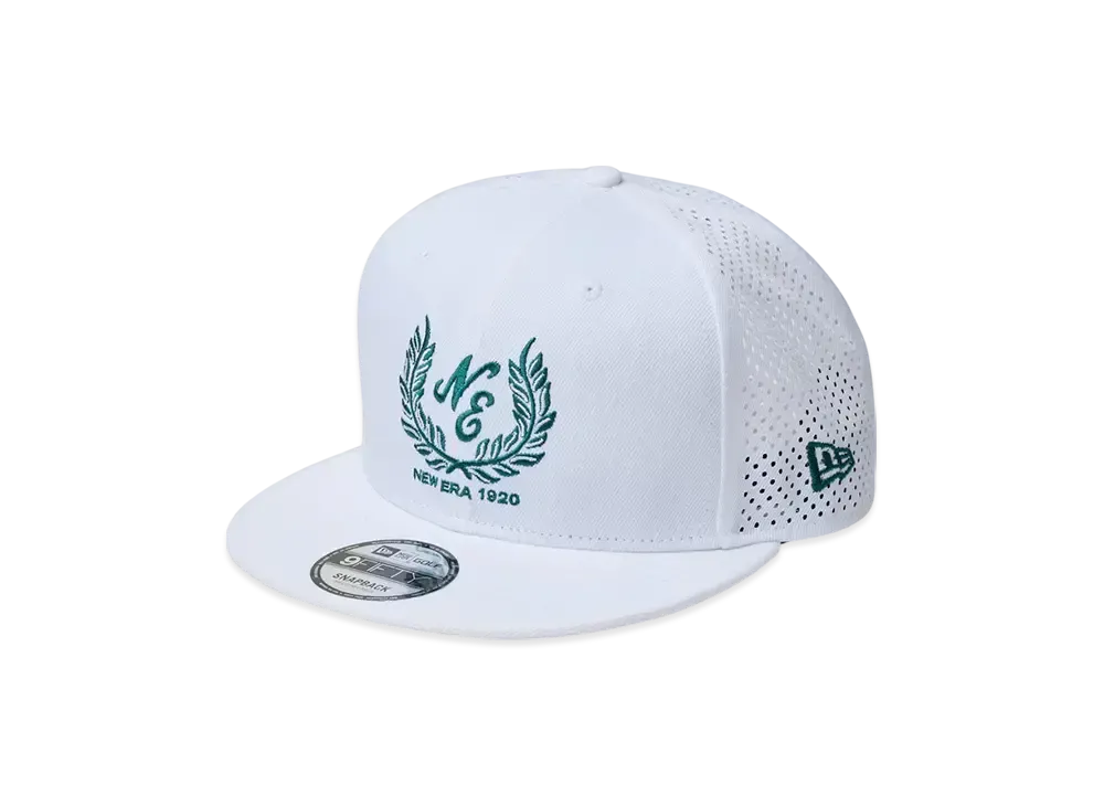 NEW ERA Golf 9Fifty Laser Perforated Laurel Tree "White"