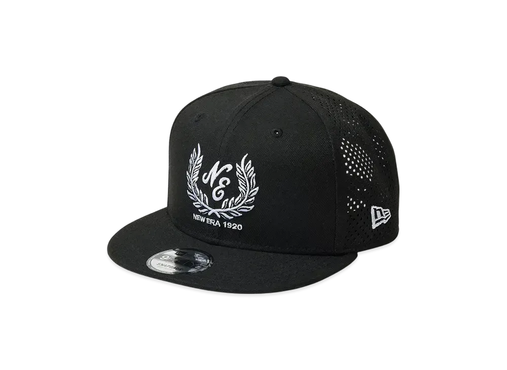 NEW ERA Golf 9Fifty Laser Perforated Laurel Tree "Black"