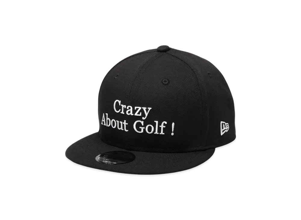 NEW ERA Golf 9Fifty Crazy About Golf "Black"