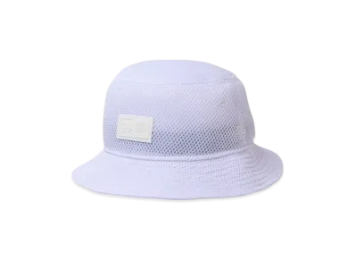 NEW ERA Golf Bucket 01 Spacer Mesh Box Logo "White"