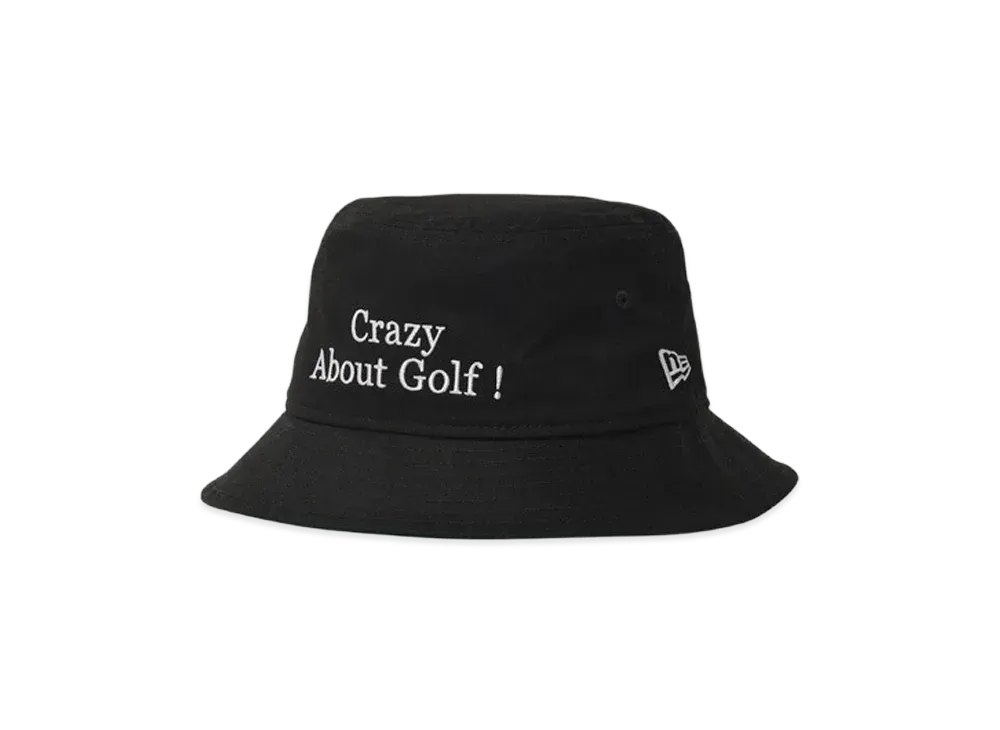 NEW ERA Golf Bucket 01 Crazy About Golf "Black"