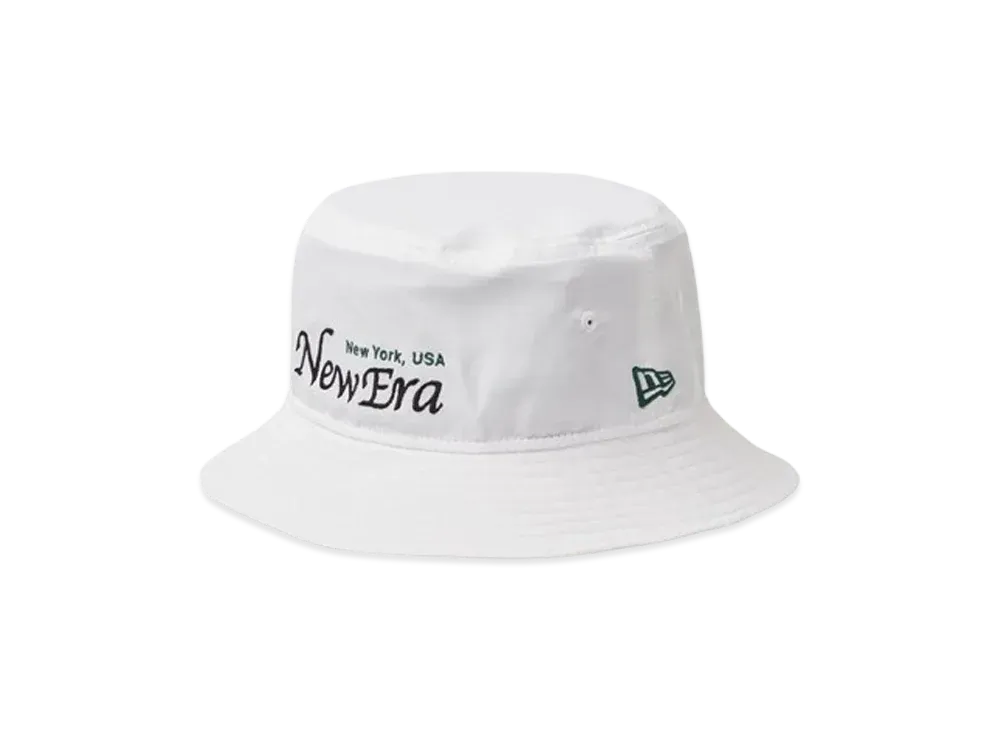 NEW ERA Golf Bucket 01 BELLOASIS Uchimizu "White"