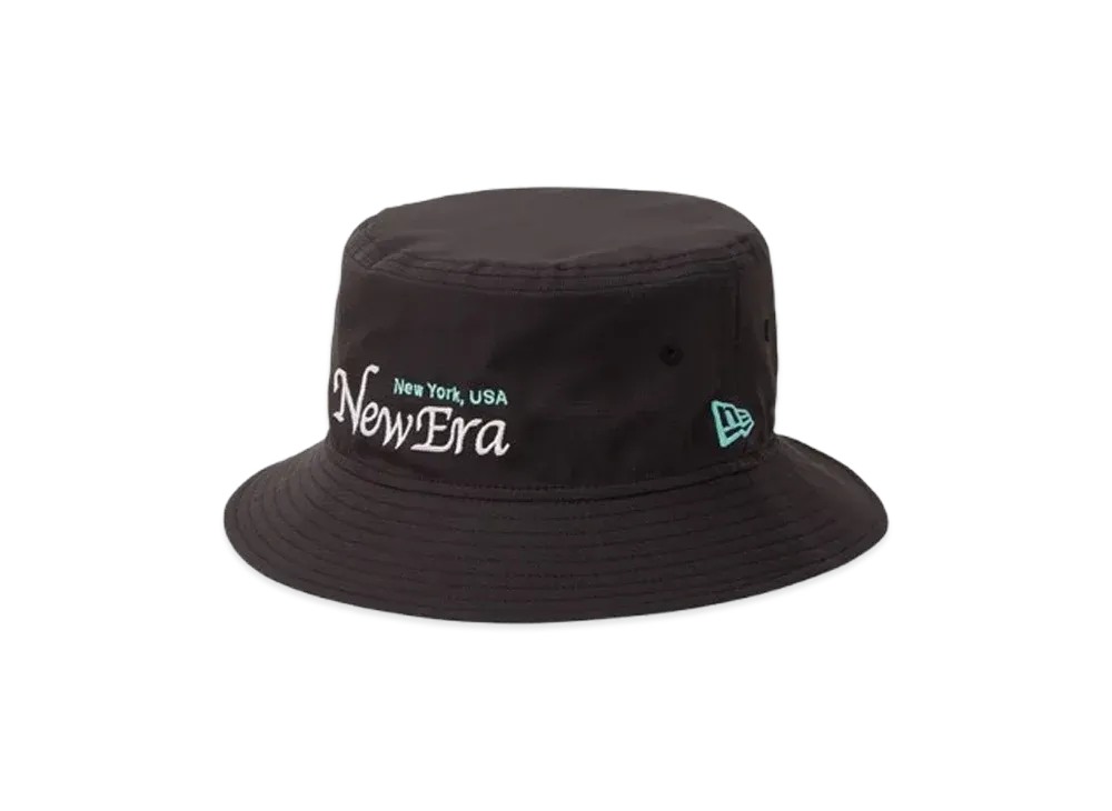 NEW ERA Golf Bucket 01 BELLOASIS Uchimizu "Black"