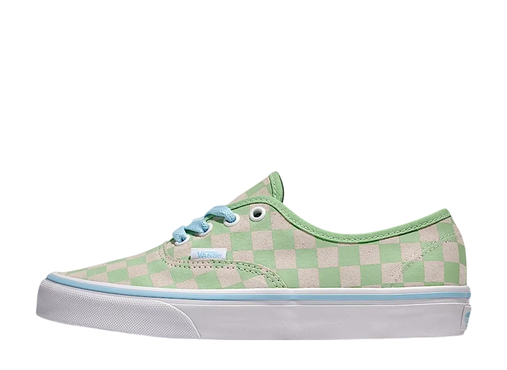 バンズ オーセンティック チェッカーボード "ピスタチオグリーン/ホワイト"