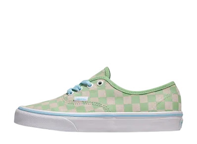 Vans Authentic Checkerboard "Pistachio Green/White"