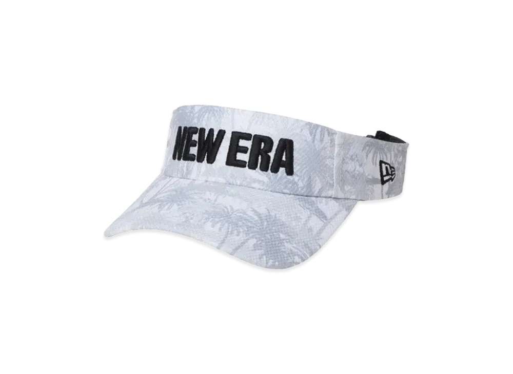NEW ERA Golf Sun Visor Palm Tree Camo "White Camo"
