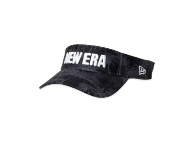 NEW ERA Golf Sun Visor Palm Tree Camo "Black Camo"