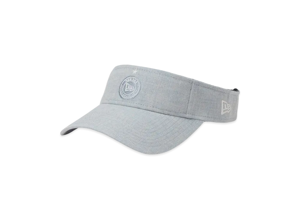 NEW ERA Golf Sun Visor Linen Dungaree "Blue"