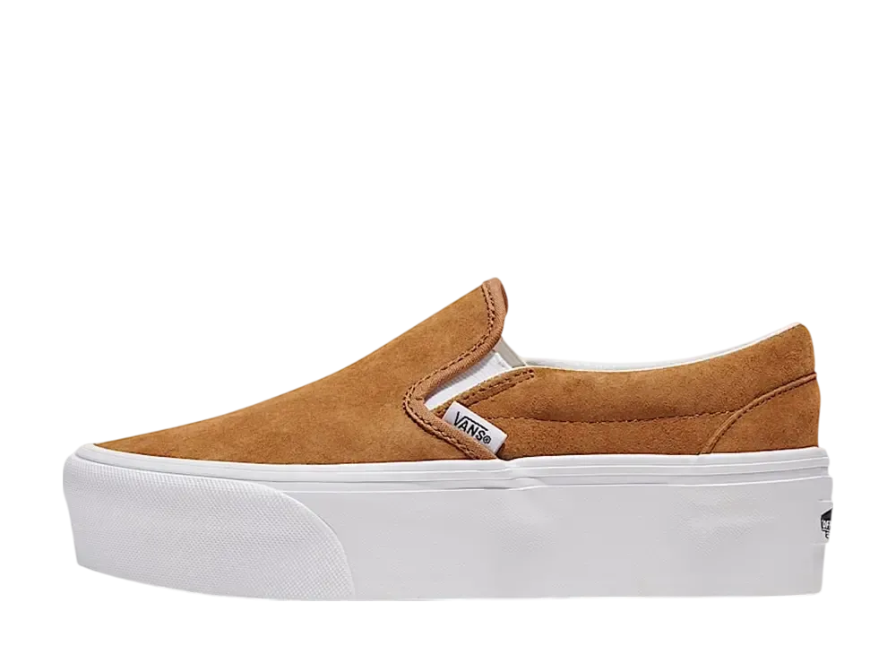 Vans Classic Slip-On Stackform "Chipmunk Brown"