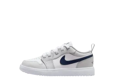 ナイキ PS エアジョーダン1 ロー ALT "ホワイト/ニュートラルグレー/ガムミディアムブラウン/ミッドナイトネイビー" (キッズ)