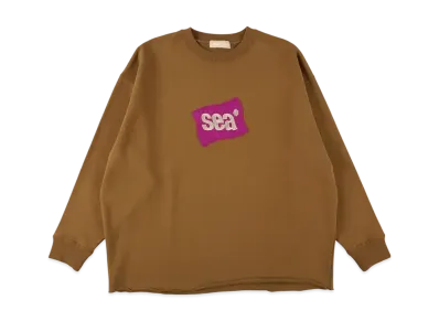 WIND AND SEA Flag Logo Sweatshirt "Brown"