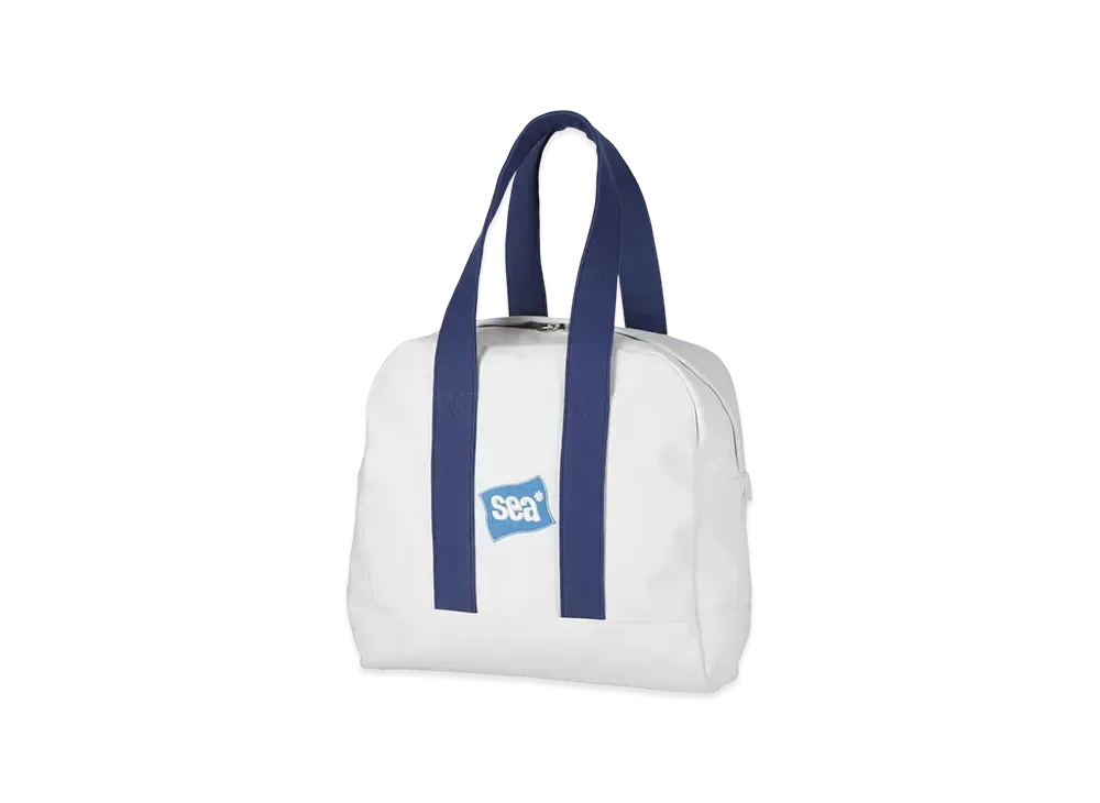WIND AND SEA Flag Logo Heavy Tote "White"