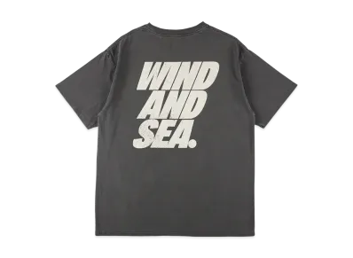 WIND AND SEA Back Logo S/S Tee "Black"