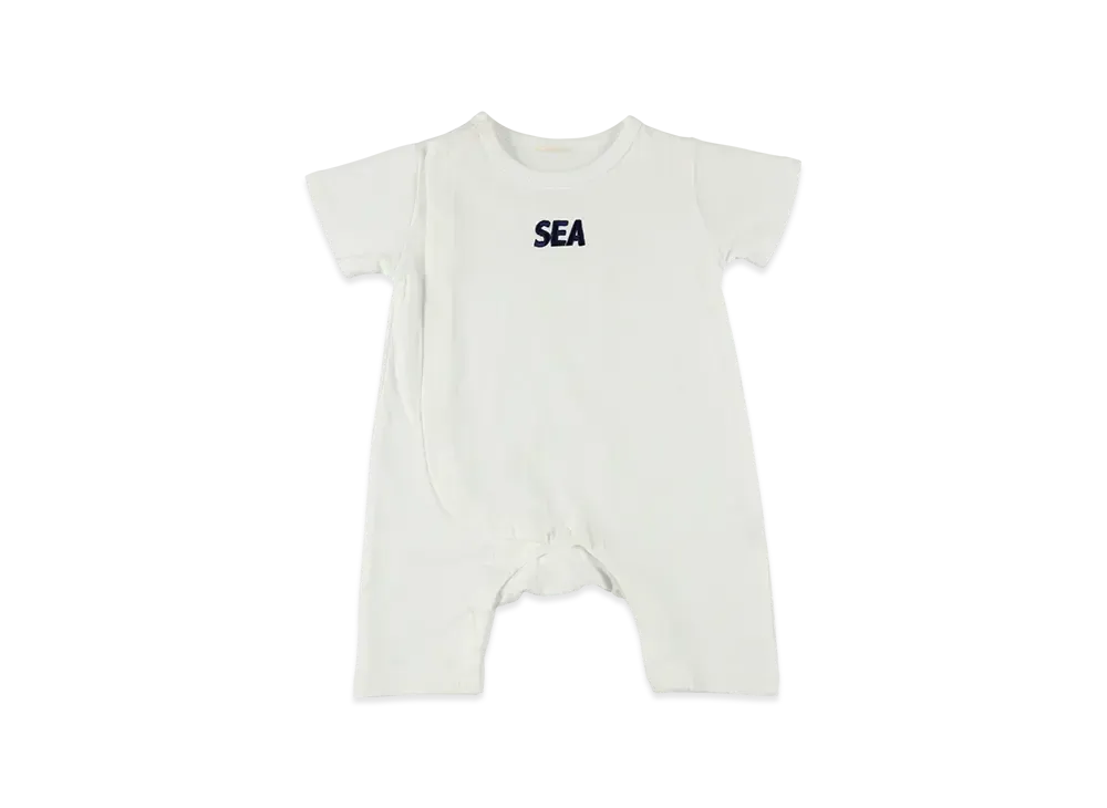 WIND AND SEA Sea Rompers "White"