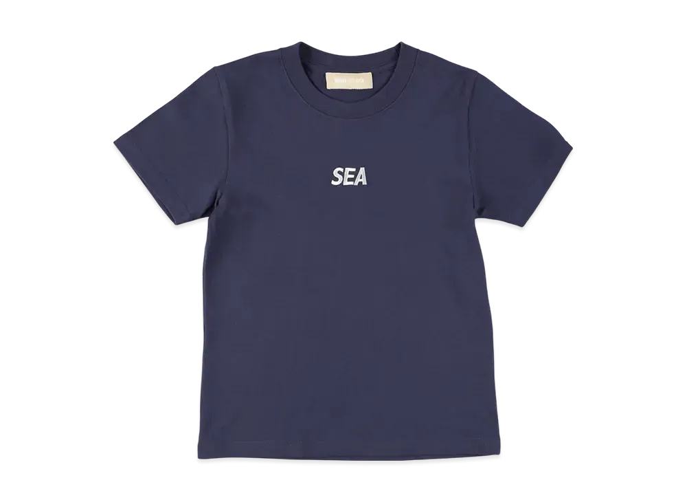 WIND AND SEA S/S Tee (Kids) "Navy"