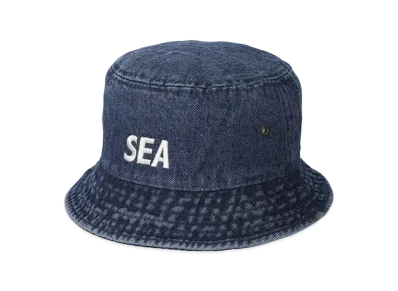 WIND AND SEA Denim Bucket Hat(Baby) "Blue"